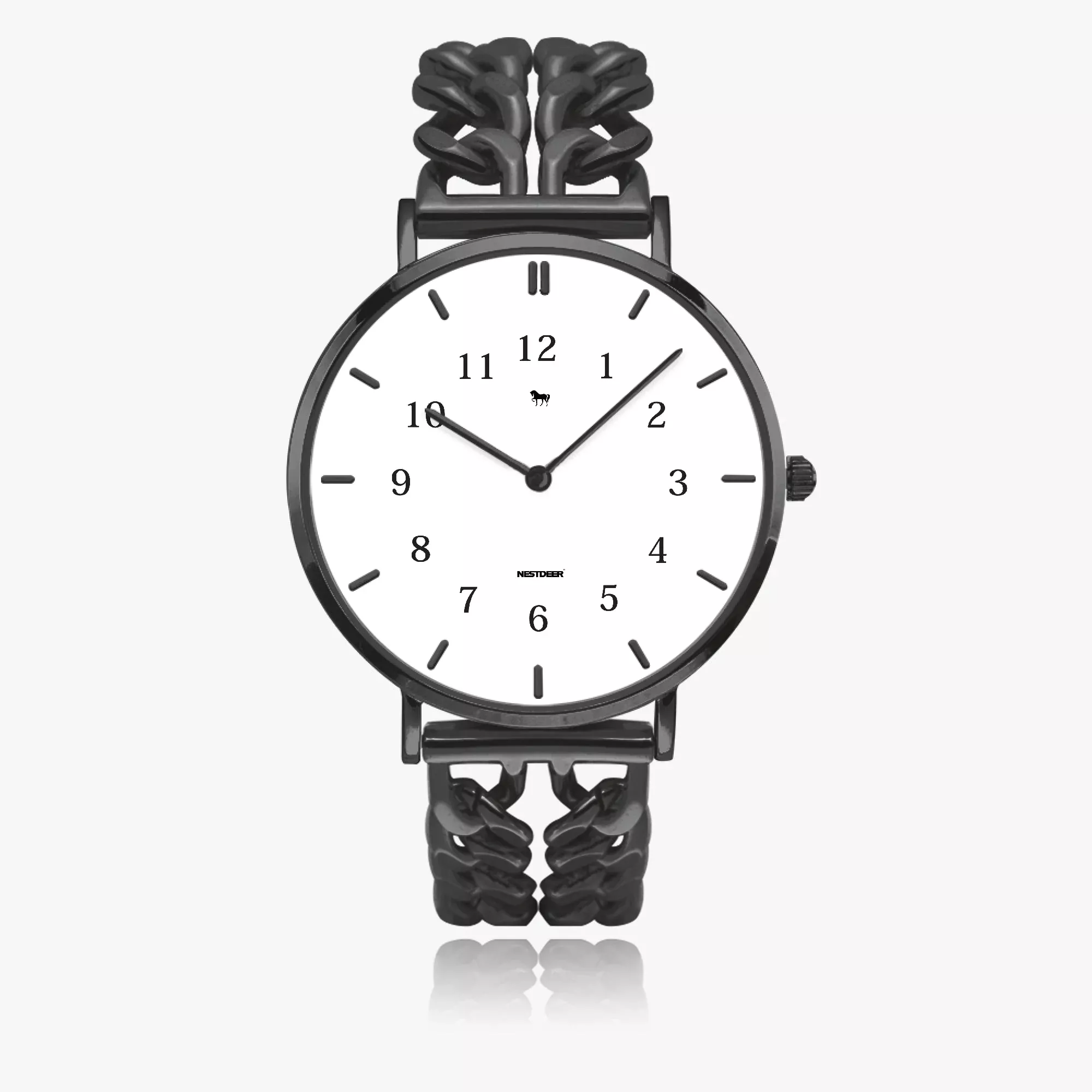 737. Hollow Out Strap Quartz Watch - With Indicators