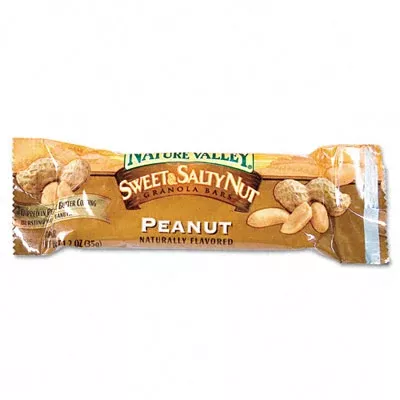 Advantus SN42067 Nature Valley Granola BarsSweet & Salty Nut Peanut Cereal1.2oz Bar16/Box