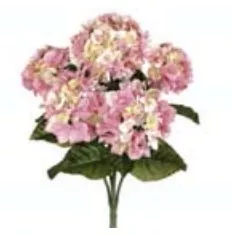 AllstateFBH335-PK 22 in. Pink Hydrangea Bush X5- Case of 6