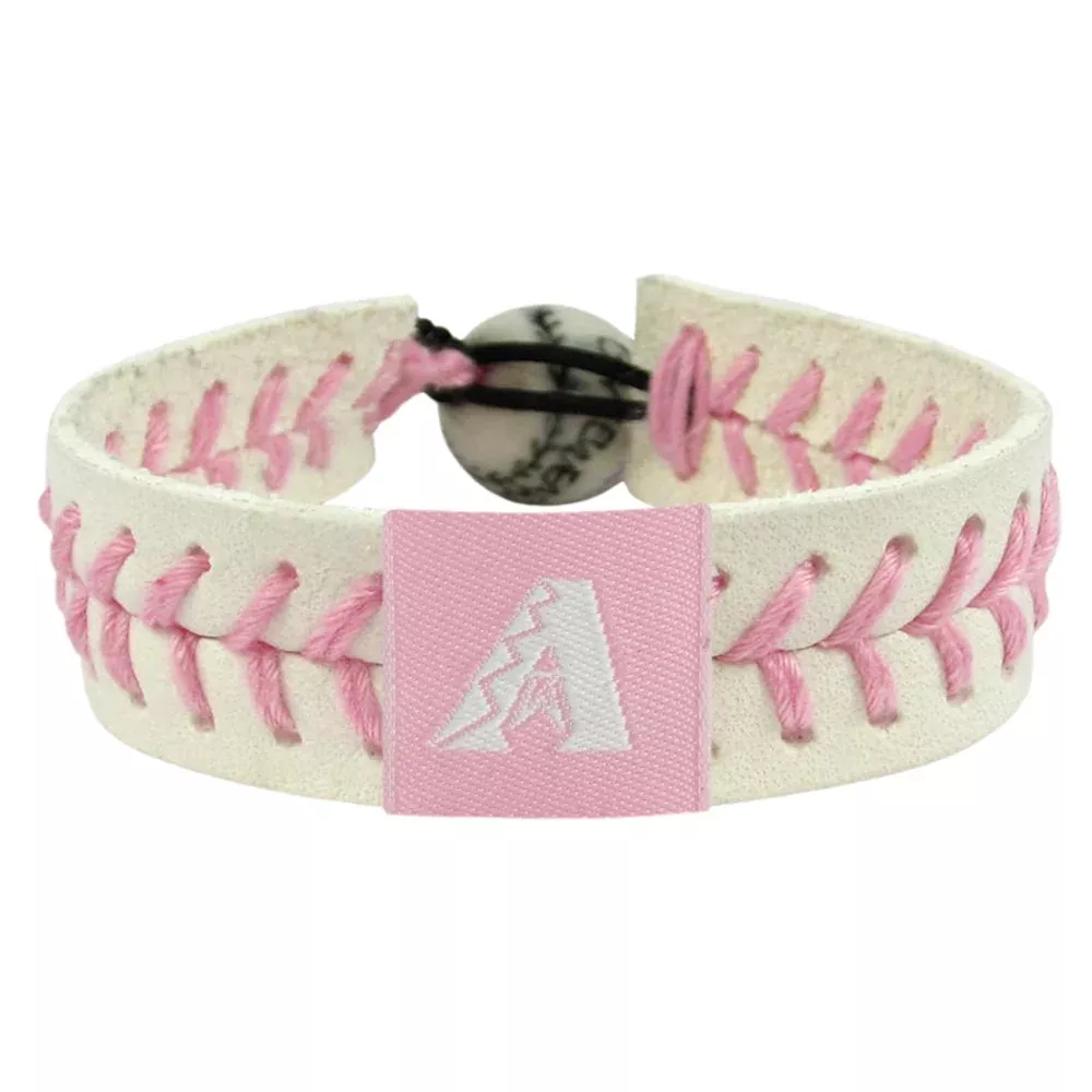 Arizona Diamondbacks Bracelet Baseball Pink CO - Gamewear