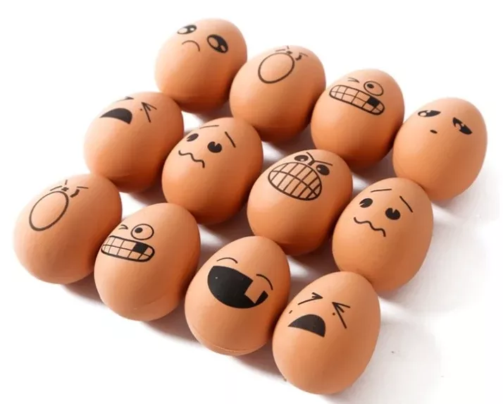 AZ Trading & Import NTRBQD24 Emoji Easter Eggs for Kids