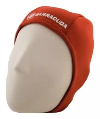 Barracuda Hothead Swim Cap, Orange, Extra Large