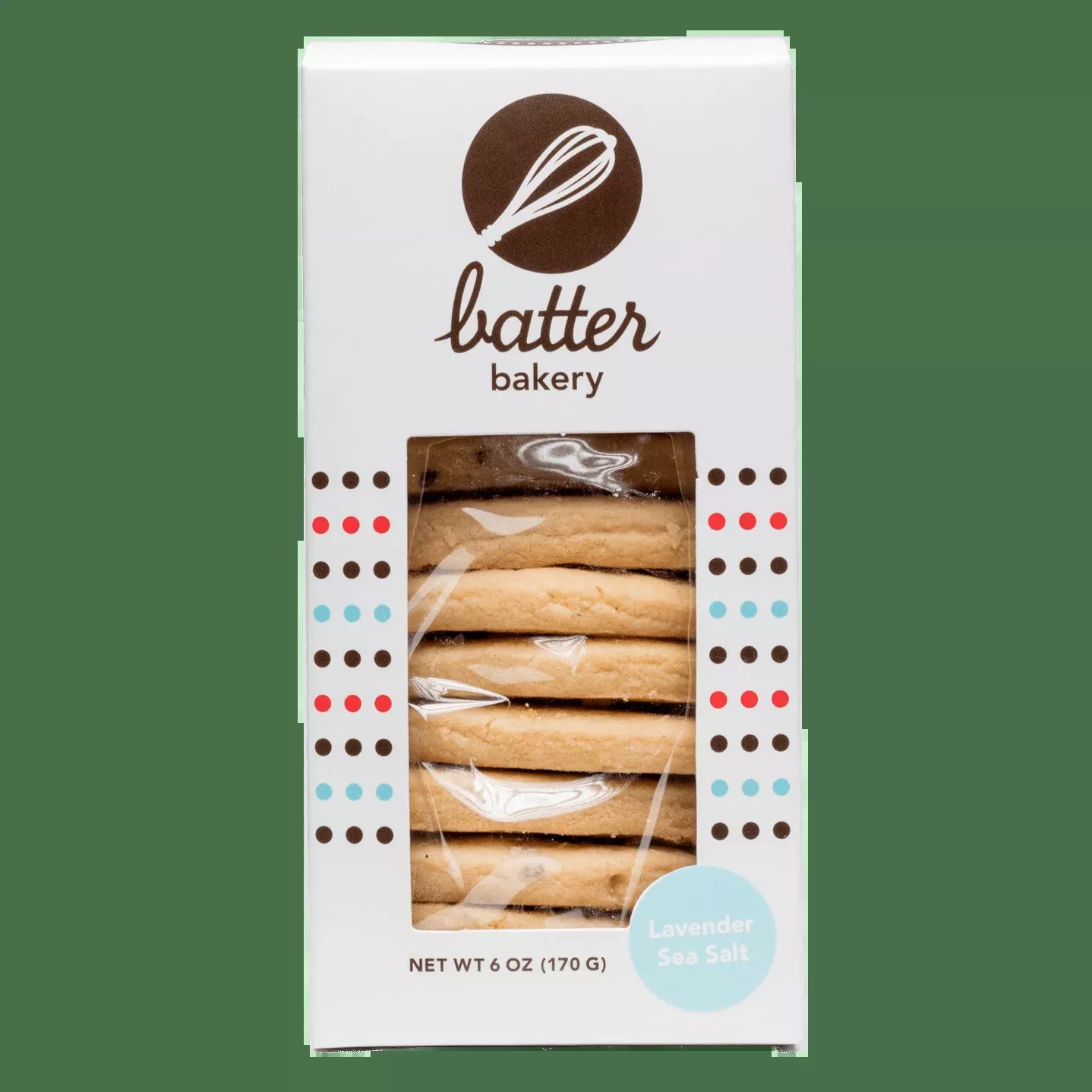 Batter Bakery - 'Lavender & Sea Salt' Shortbread (6OZ)