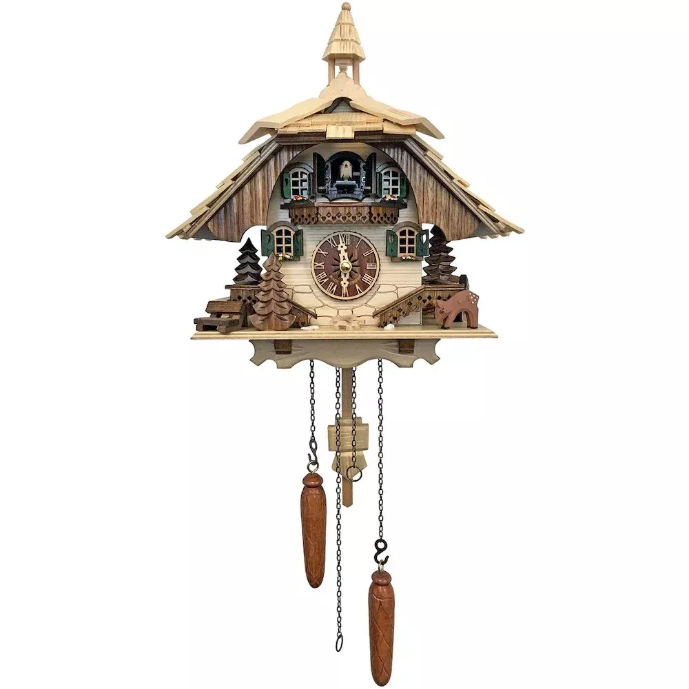 Battery-Operated Cuckoo Clock - Full Size - Engstler