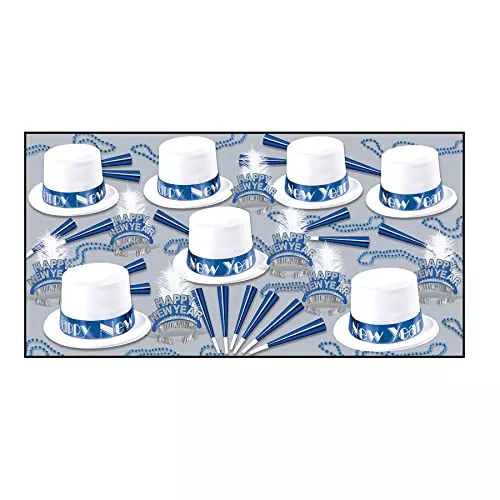 Beistle Arctic Blue Assorted for 50