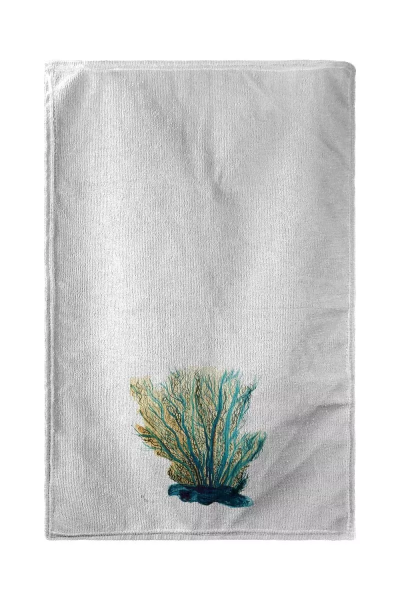 Betsy Drake Blue Coral Beach Towel
