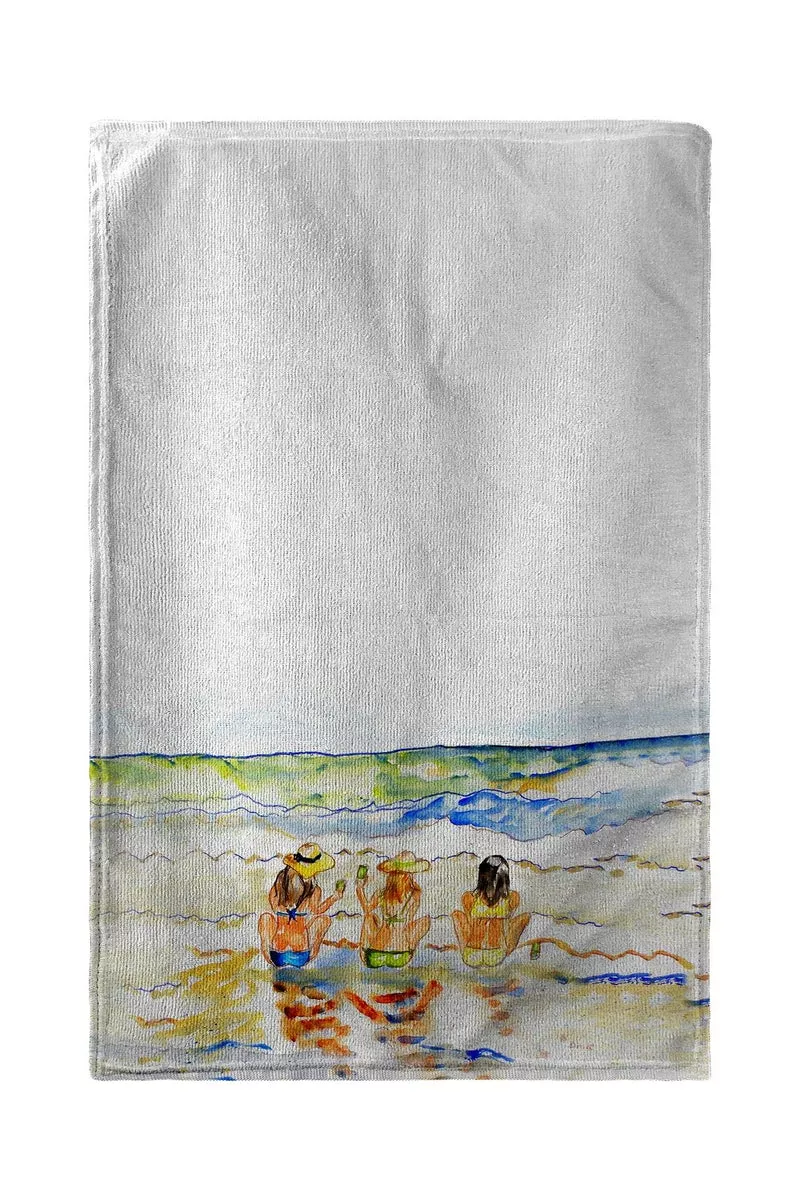 Betsy Drake Bottoms Up Beach Towel