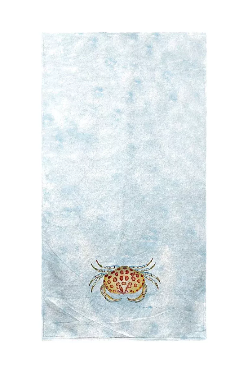 Betsy Drake Calico Crab Beach Towel