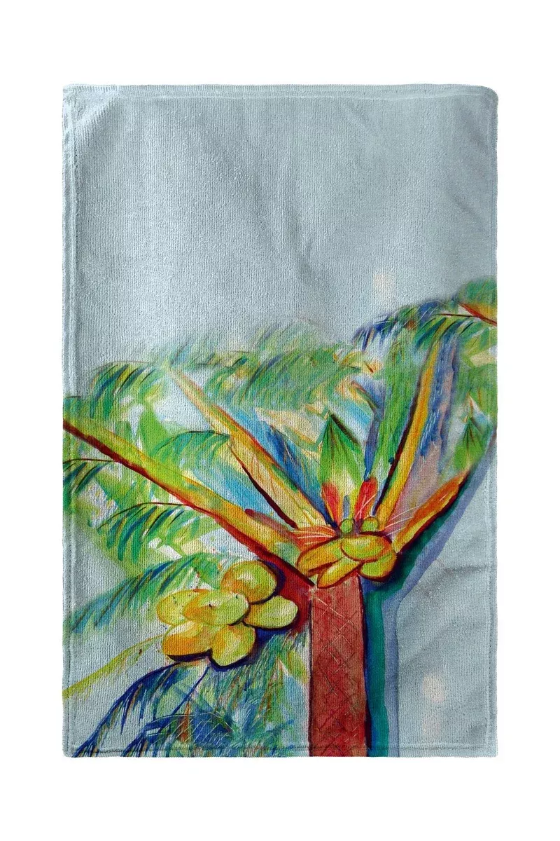 Betsy Drake Cocoa Nut Tree Beach Towel