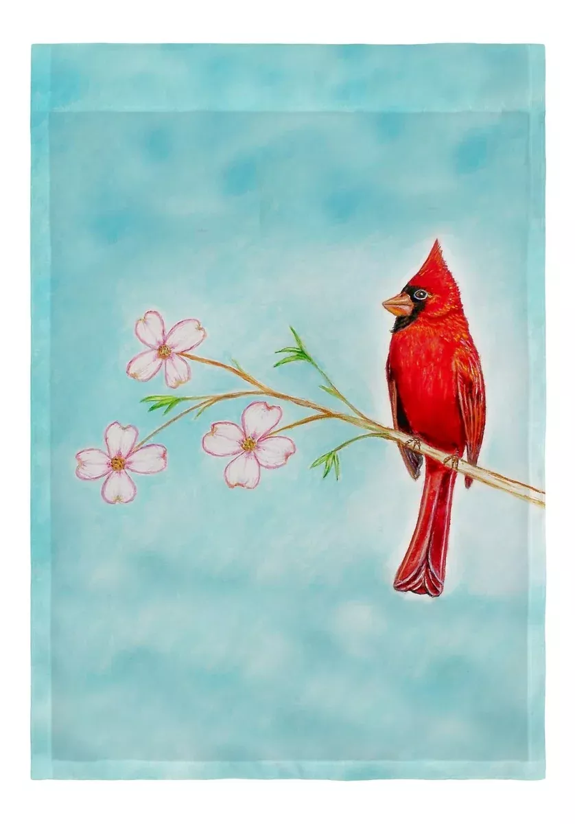 Betsy Drake Dick's Cardinal Flag 12.5x18