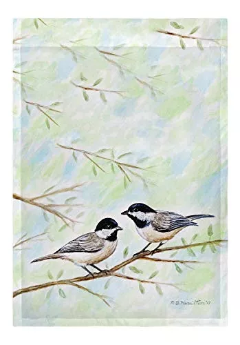 Betsy Drake Dick's Chickadee Flag 12.5x18