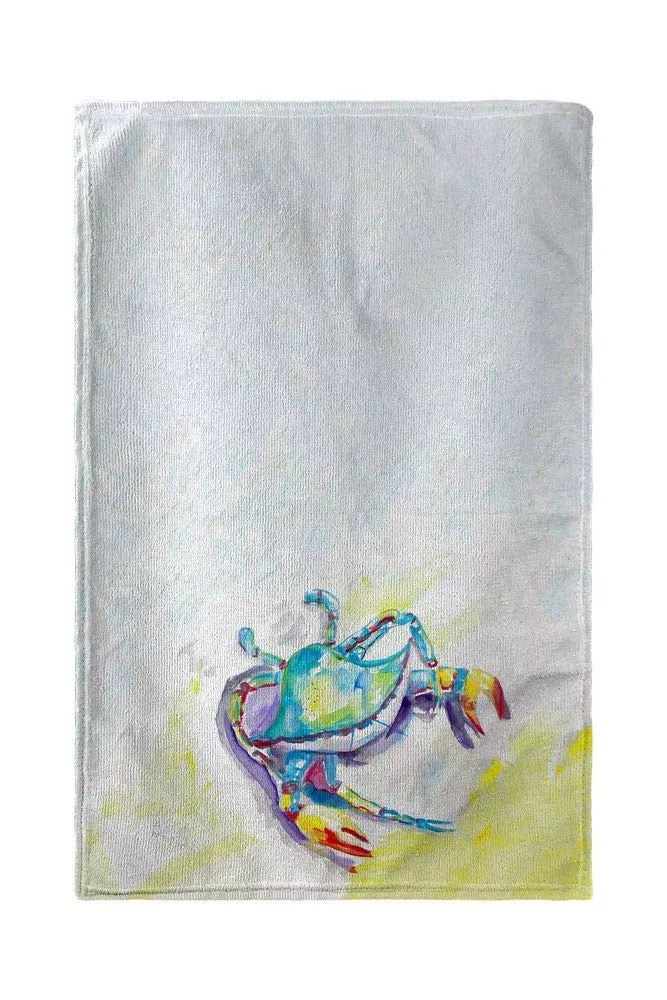 Betsy Drake Facing The Waves Beach Towel