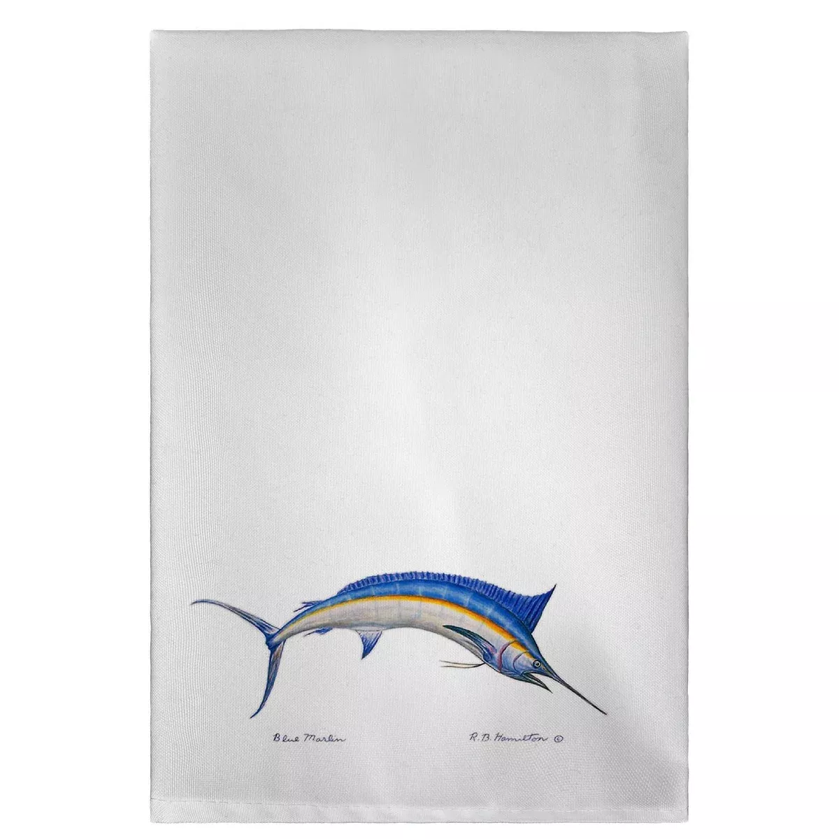 Betsy Drake GT015 Blue Marlin Guest Towel