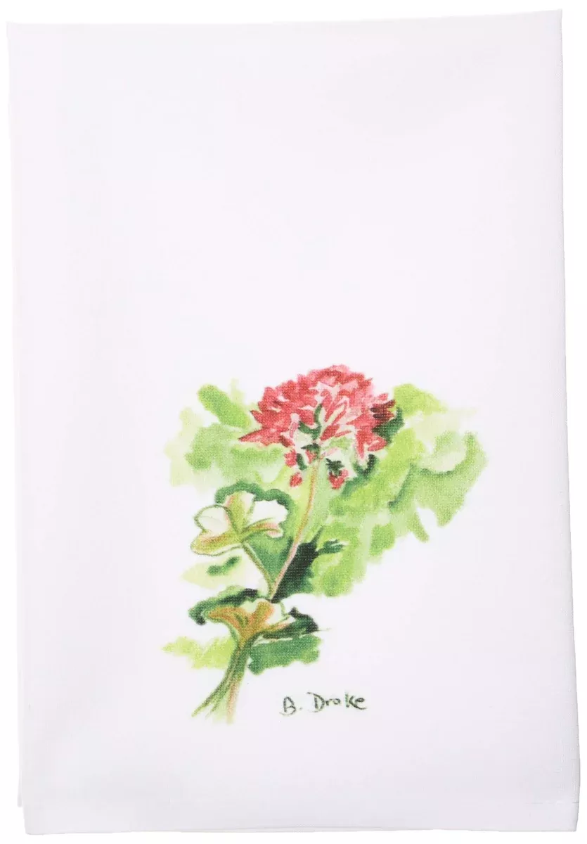 Betsy Drake GT199 Geranium Guest Towel