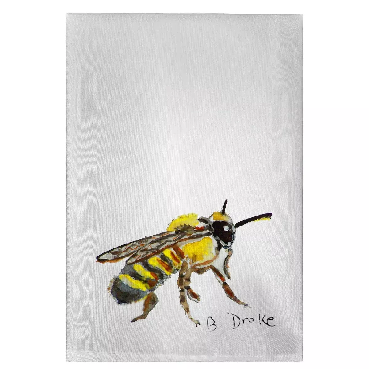 Betsy Drake GT731 Bee Guest Towel
