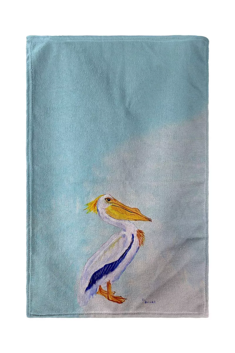 Betsy Drake King Pelican Beach Towel