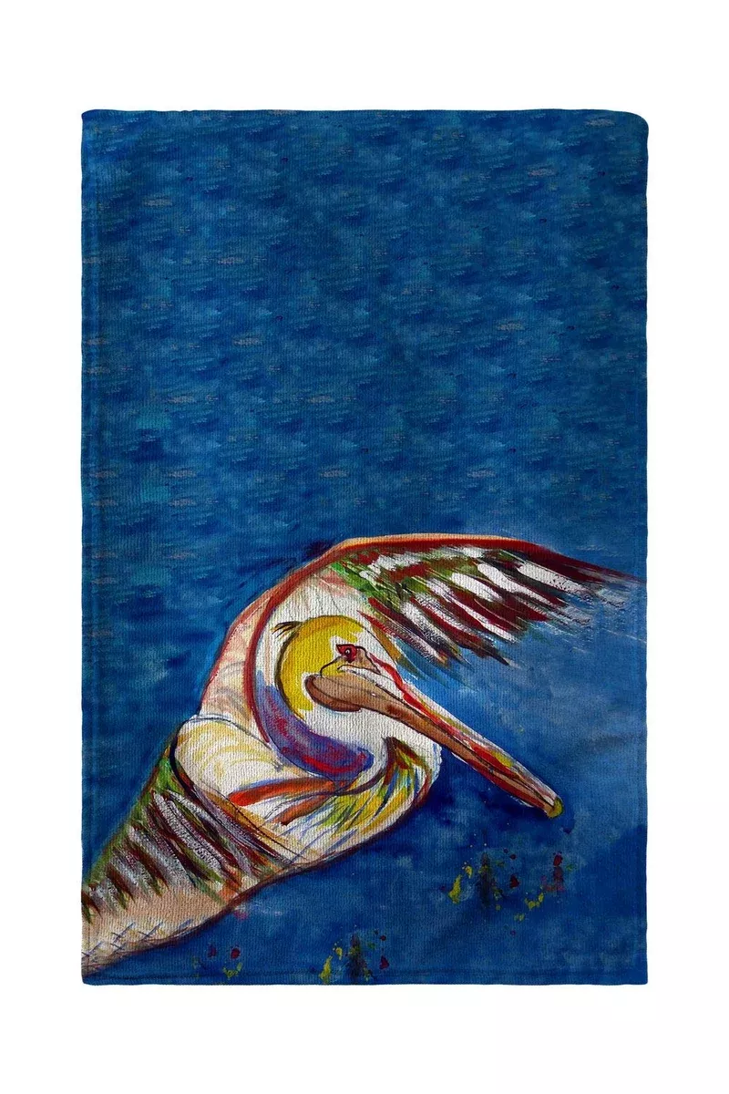 Betsy Drake Pelican Wing Beach Towel