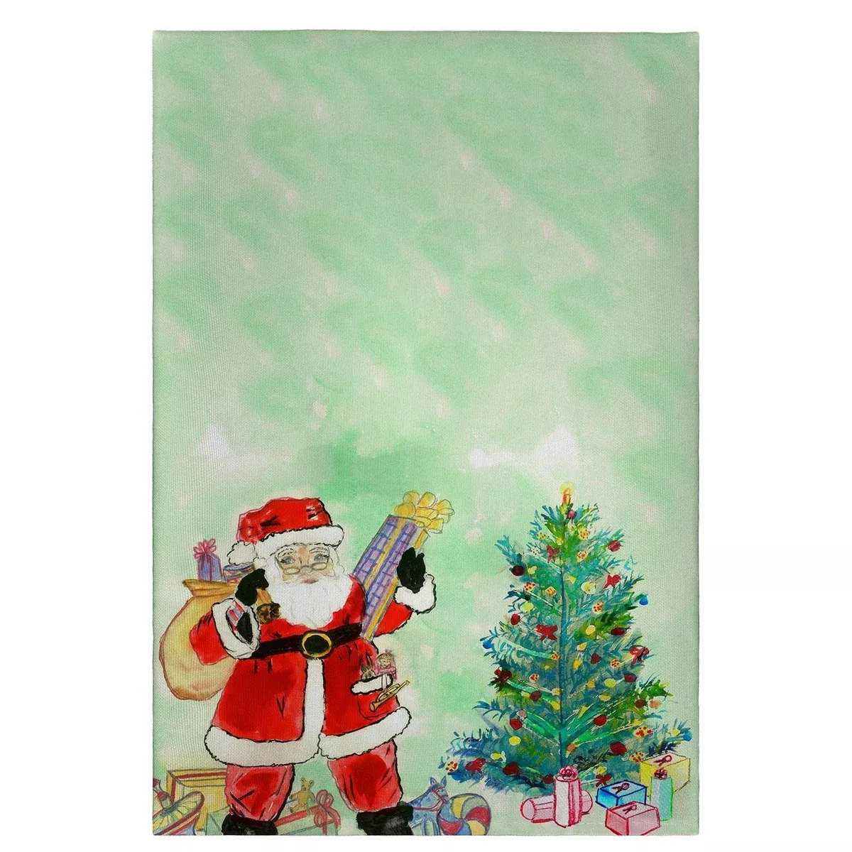 Betsy Drake Santa Claus Guest Towel