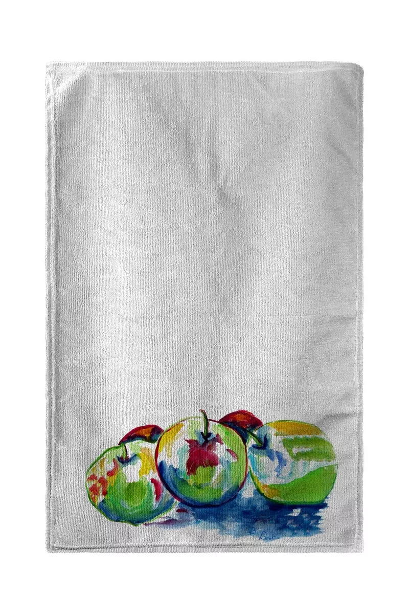 Betsy Drake Three Apples Beach Towel