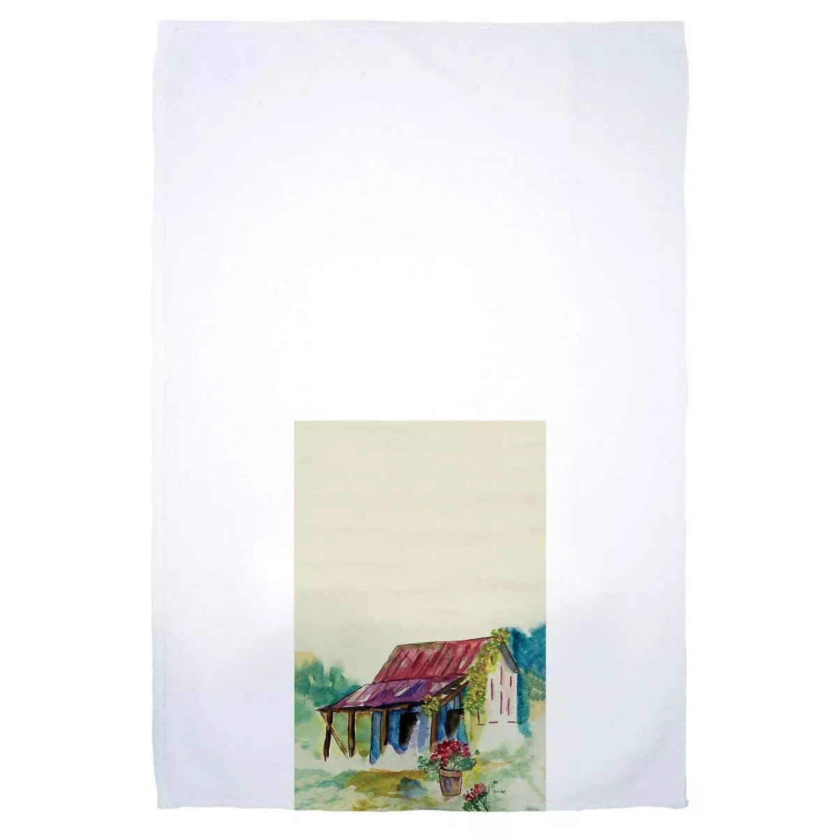 Betsy Drake Two Turtles Kitchen Towel