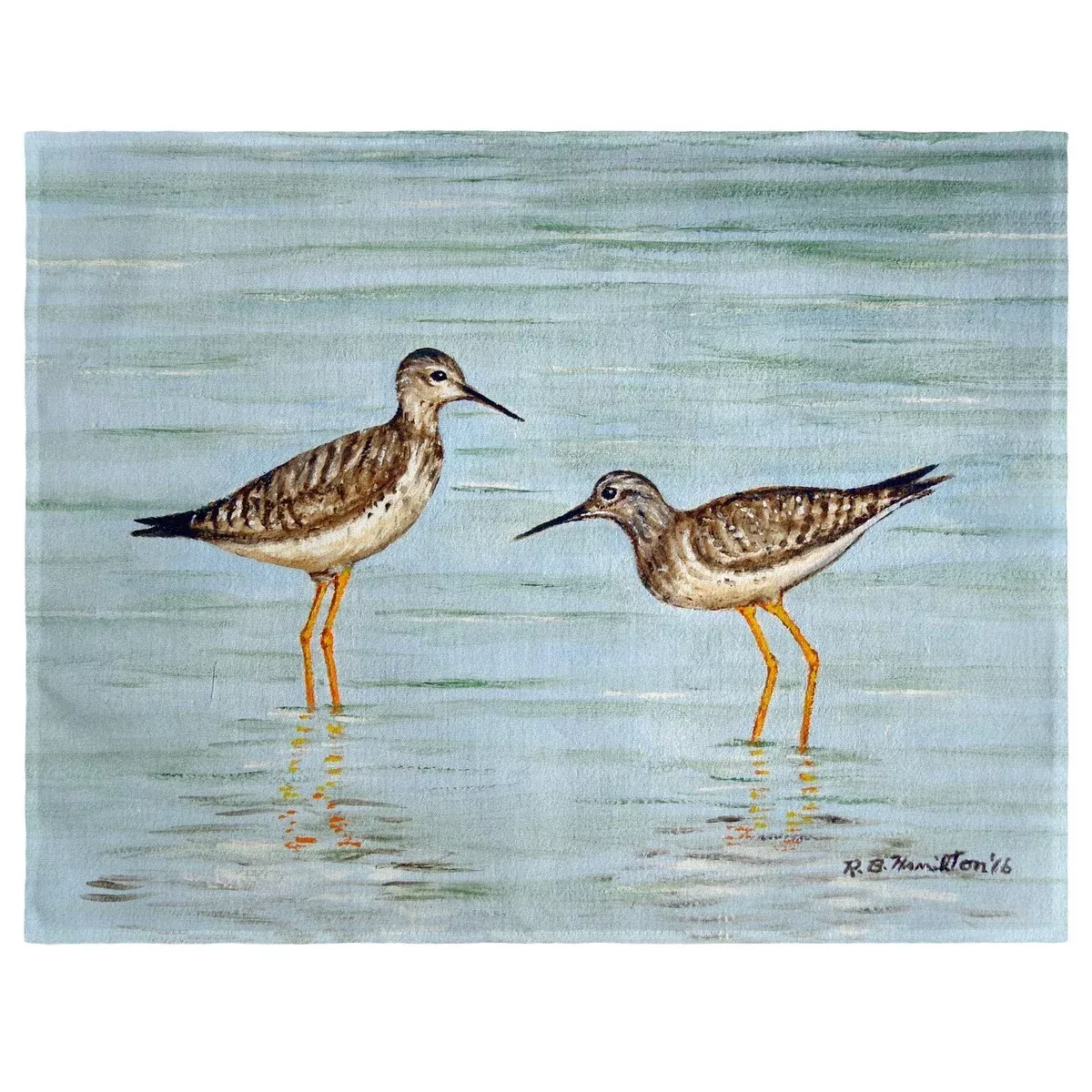 Betsy Drake Yellow Legs Place Mat Set of 4