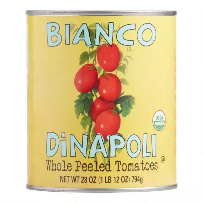 Bianco DiNapoli - Whole Peeled Tomatoes w / Basil (28OZ)