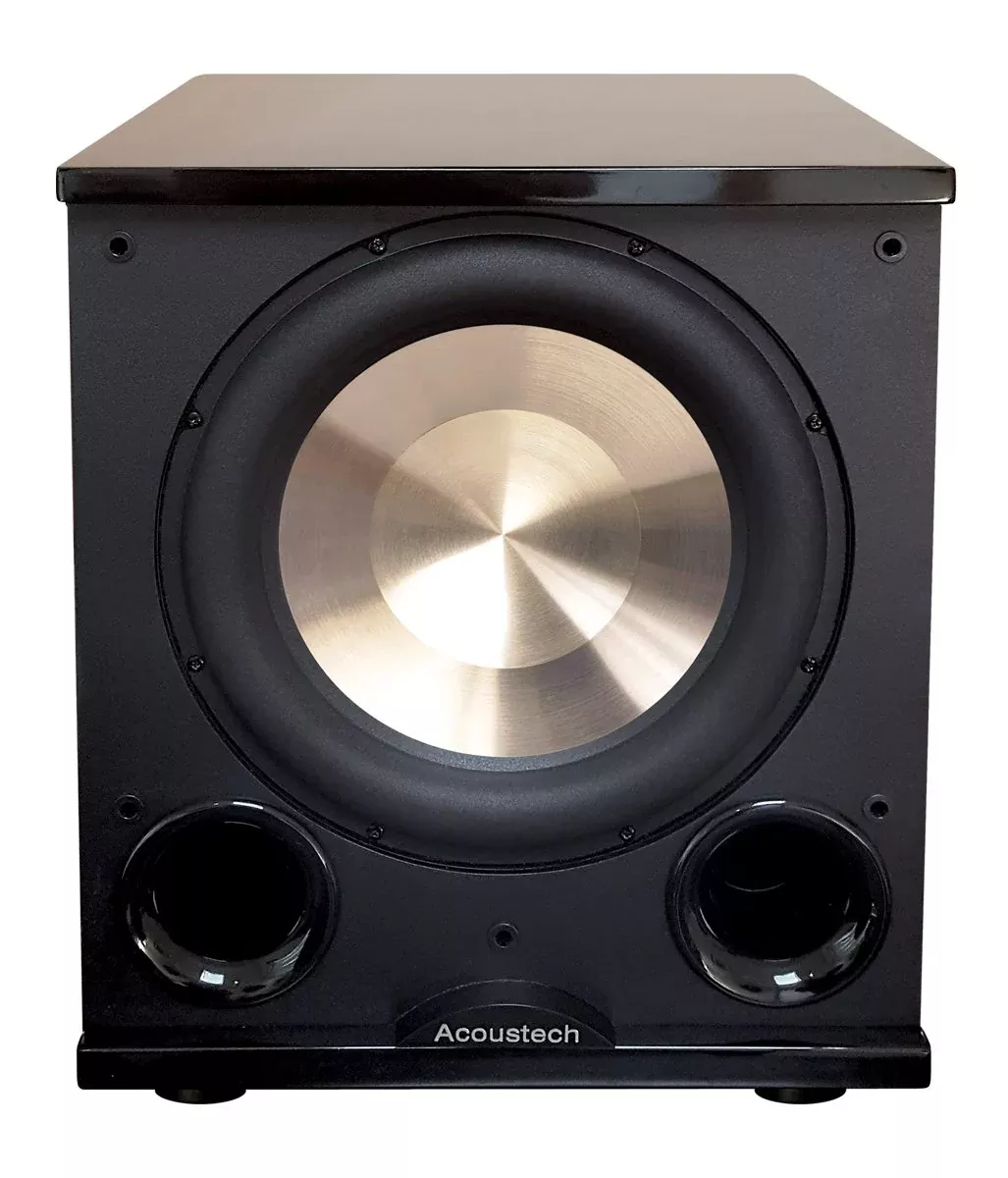 BIC America PL-200II Acoustech PL-200 II Indoor 250-Watt-Continuous Powered Subwoofer, Black