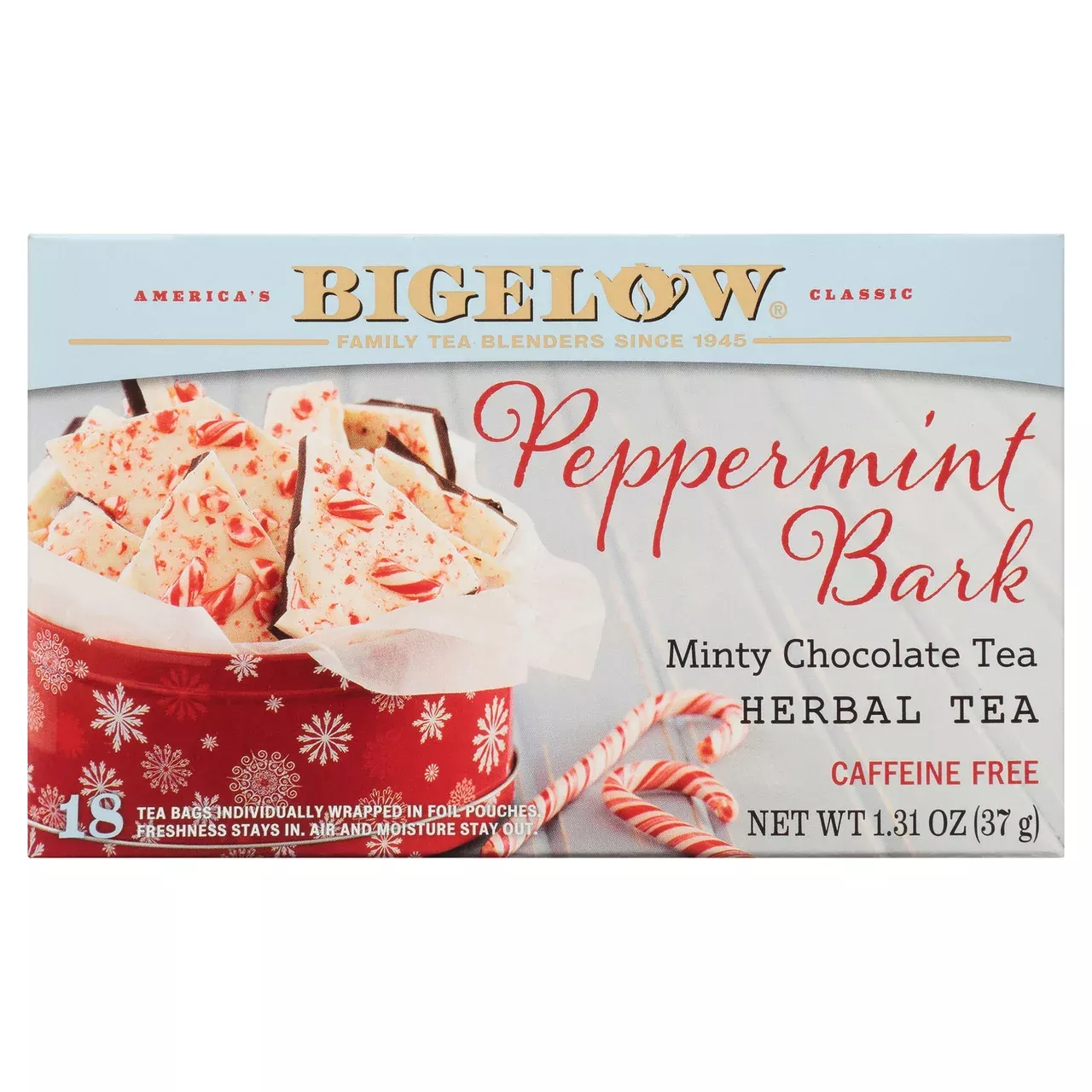 Bigelow Pepp Bark Tea- Case Of 6 - 18.00