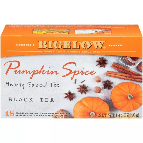 Bigelow Pumpkin Spce Tea- Case Of 6 - 18.00