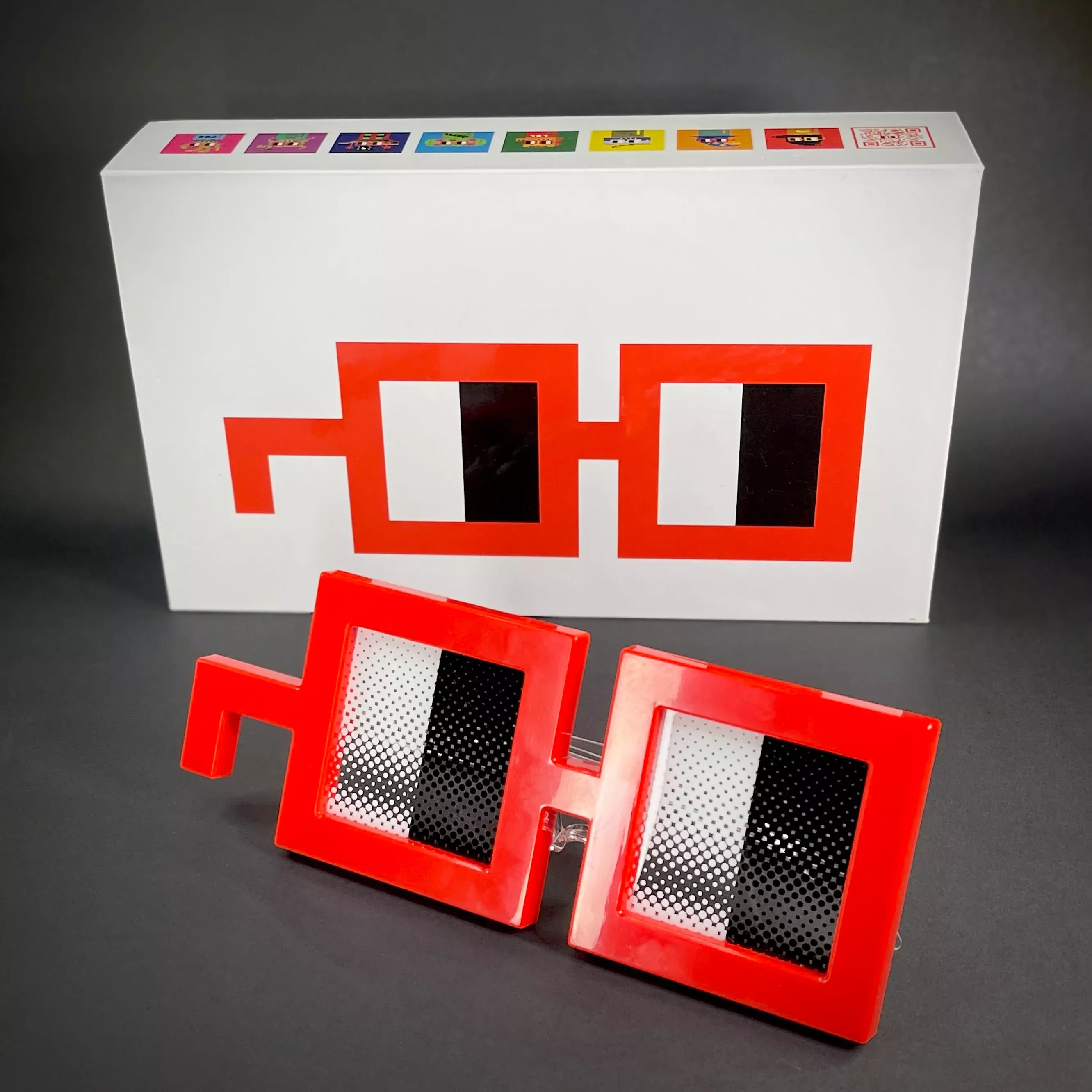 Bigshot Noggles in Classic Red
