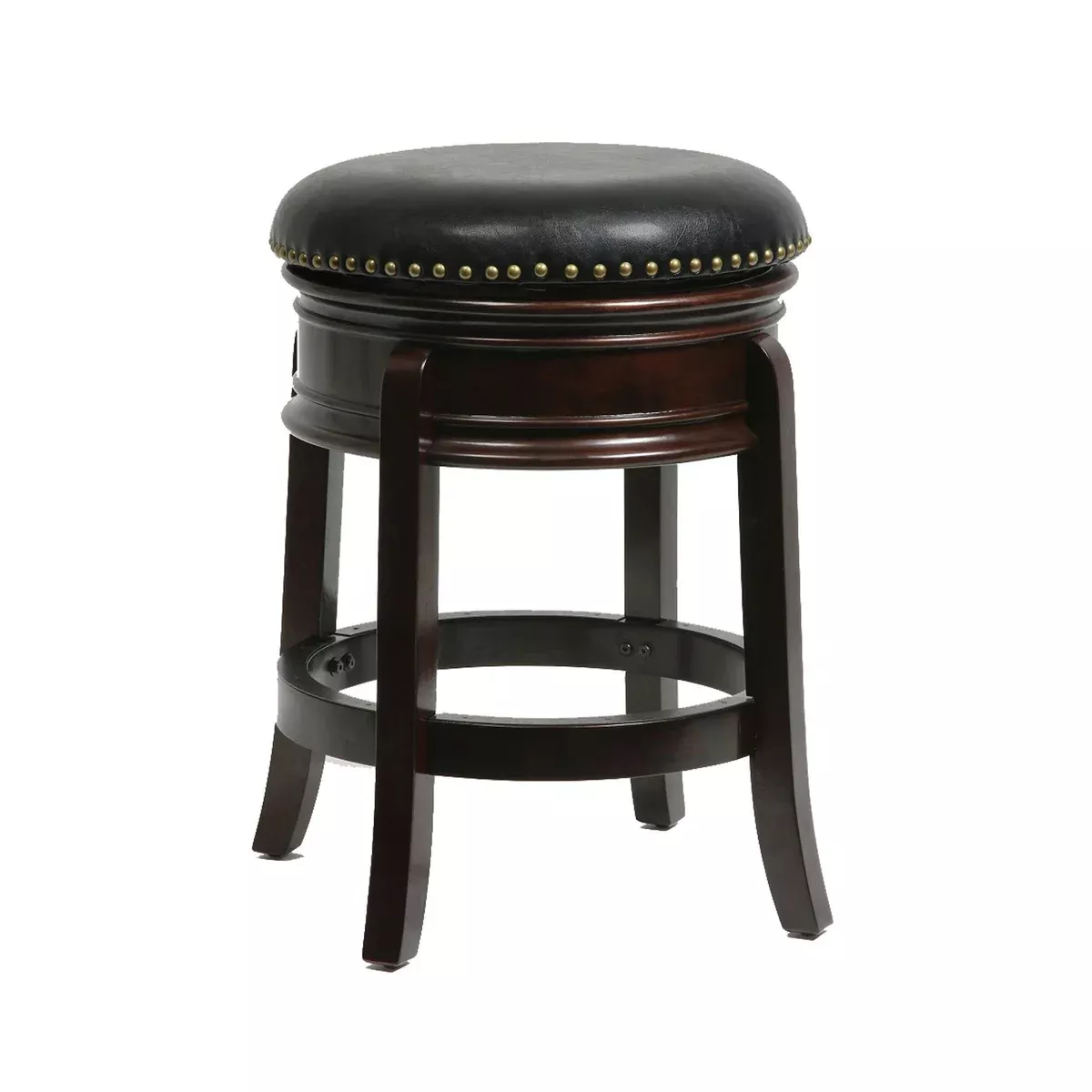 Boraam Hamilton Counter Height Swivel Stool, 24-Inch, Cappuccino