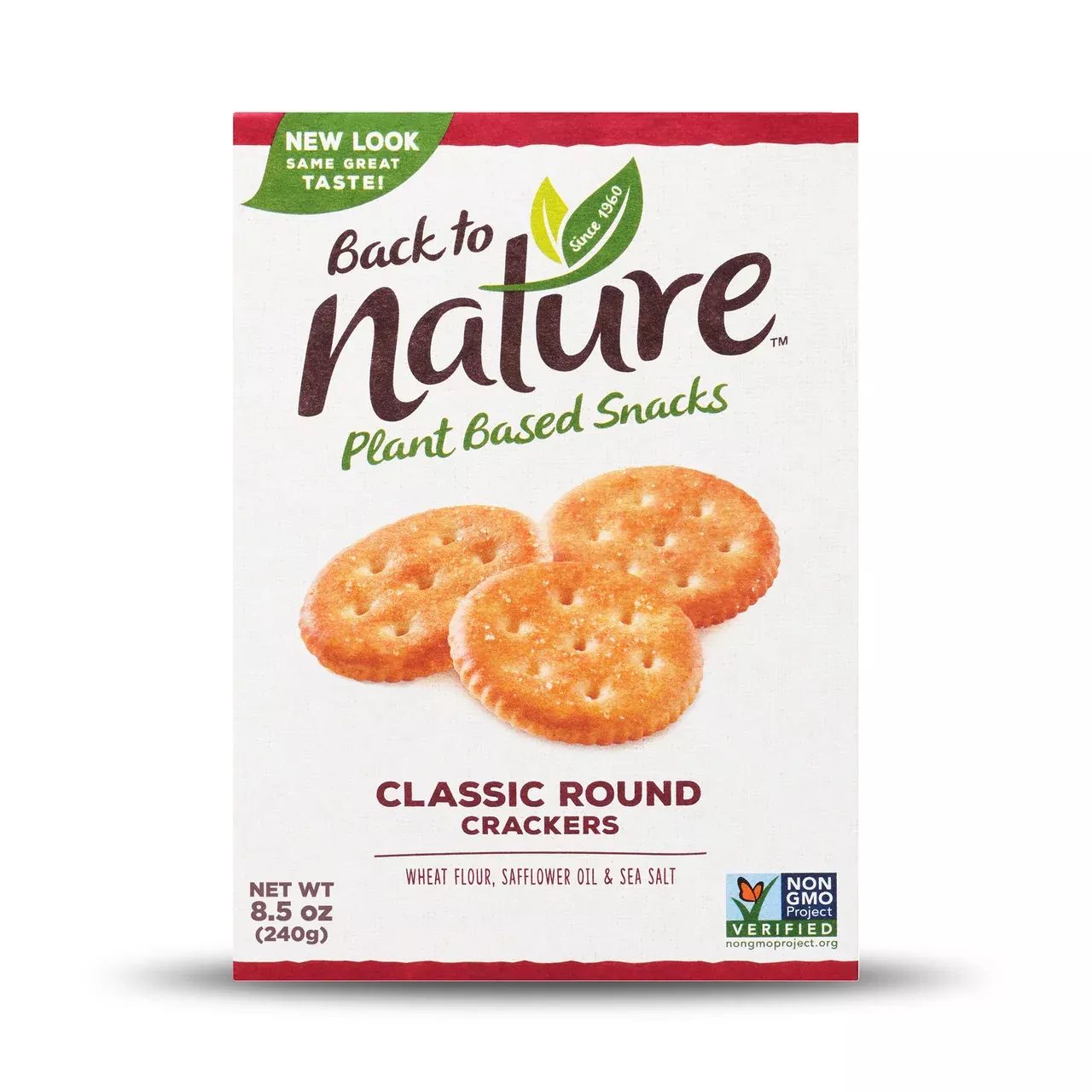 Btn Classic Rounds Crkr- Case Of6 X 8.5 Oz- Back To Nature
