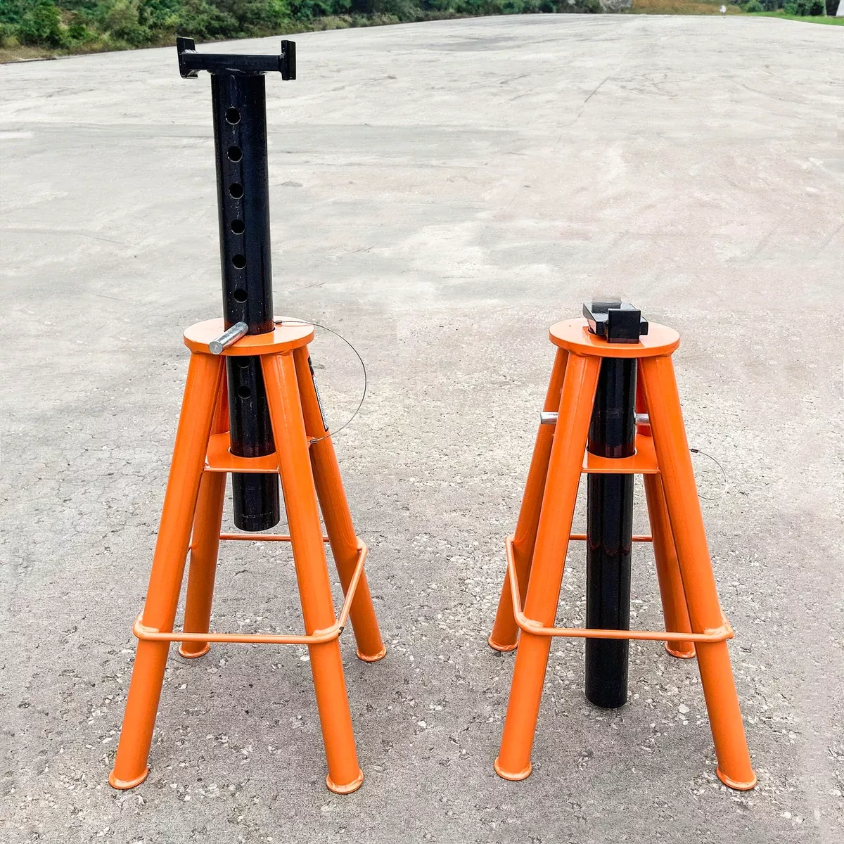 Buffalo Tools JS10HSET: 10 Ton High Height Jack Stand (2Pk)