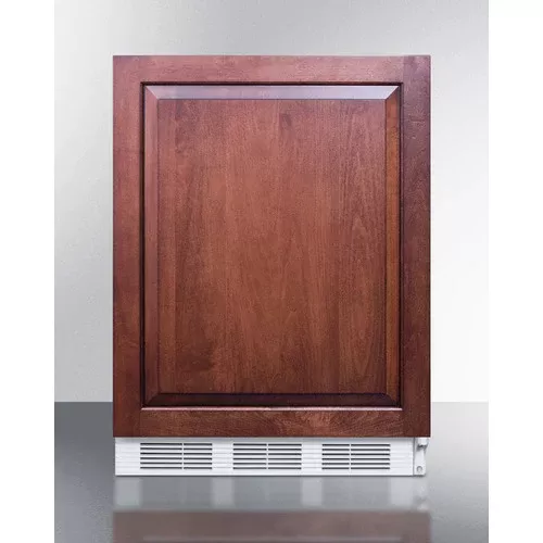 Built-In Undercounter Refrigerator/FreezerCycle Defrost With A Deluxe Interior, Panel-Ready Door, And Black Cabinet - CT663BKBIIF Summit
