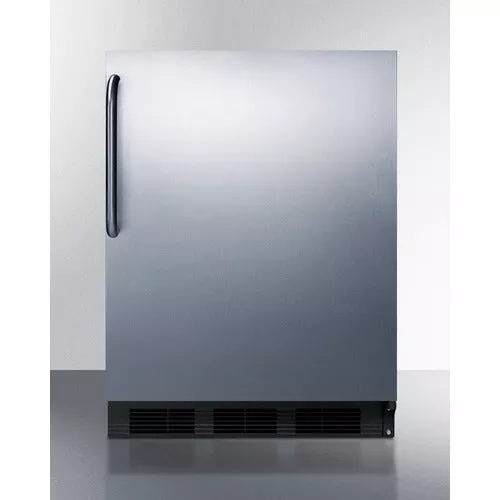 Built-In Undercounter RefrigeratorAuto Defrost With Complete Stainless Steel Exterior - FF63BKCSS Summit