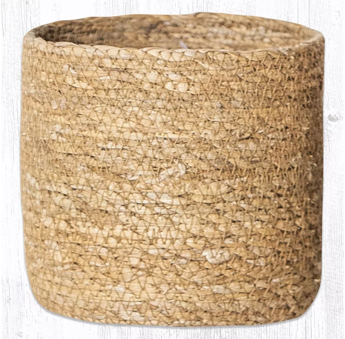 Capitol Importing 37-SGBMN001 5 x 5 in. SGB-01 Natural Sedge Grass Basket