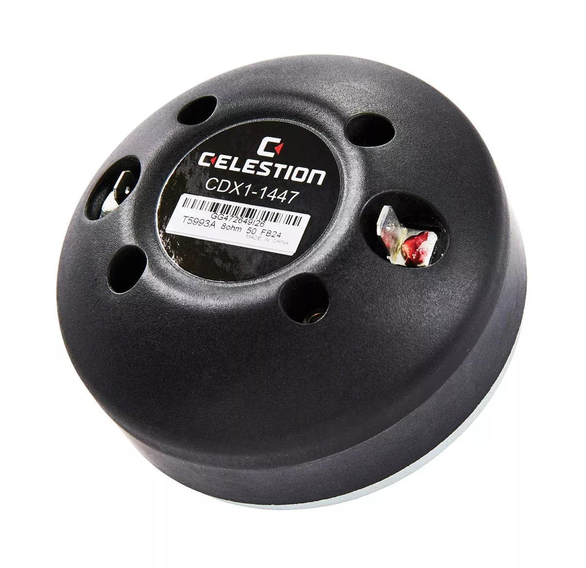 Celestion T5993 CDX1-1447 1-inch Exit Ferrite Magnet Compression Driver 70 Watts Max Power 35 Watts RMS 8 Ohm