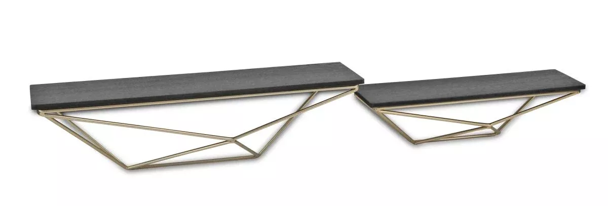 Cheung's 5373-2 Contemporary Wall Shelves - 2 Piece