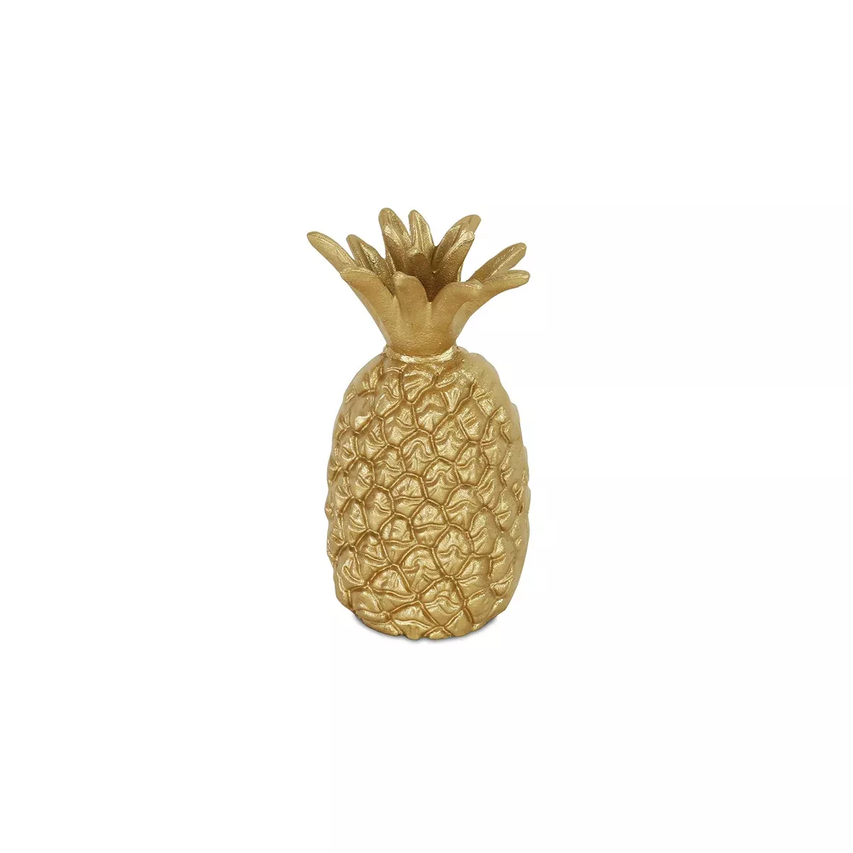Cheungs Gold Cast Iron Pineapple Table Décor