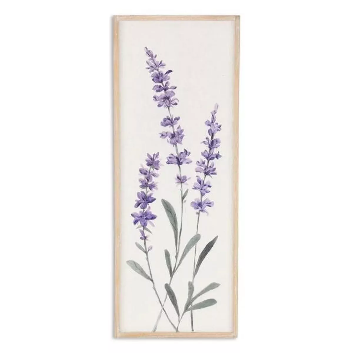 Cheungs Lyulia Vertical Flowering Lavender Bouquet Wall Panel - Left