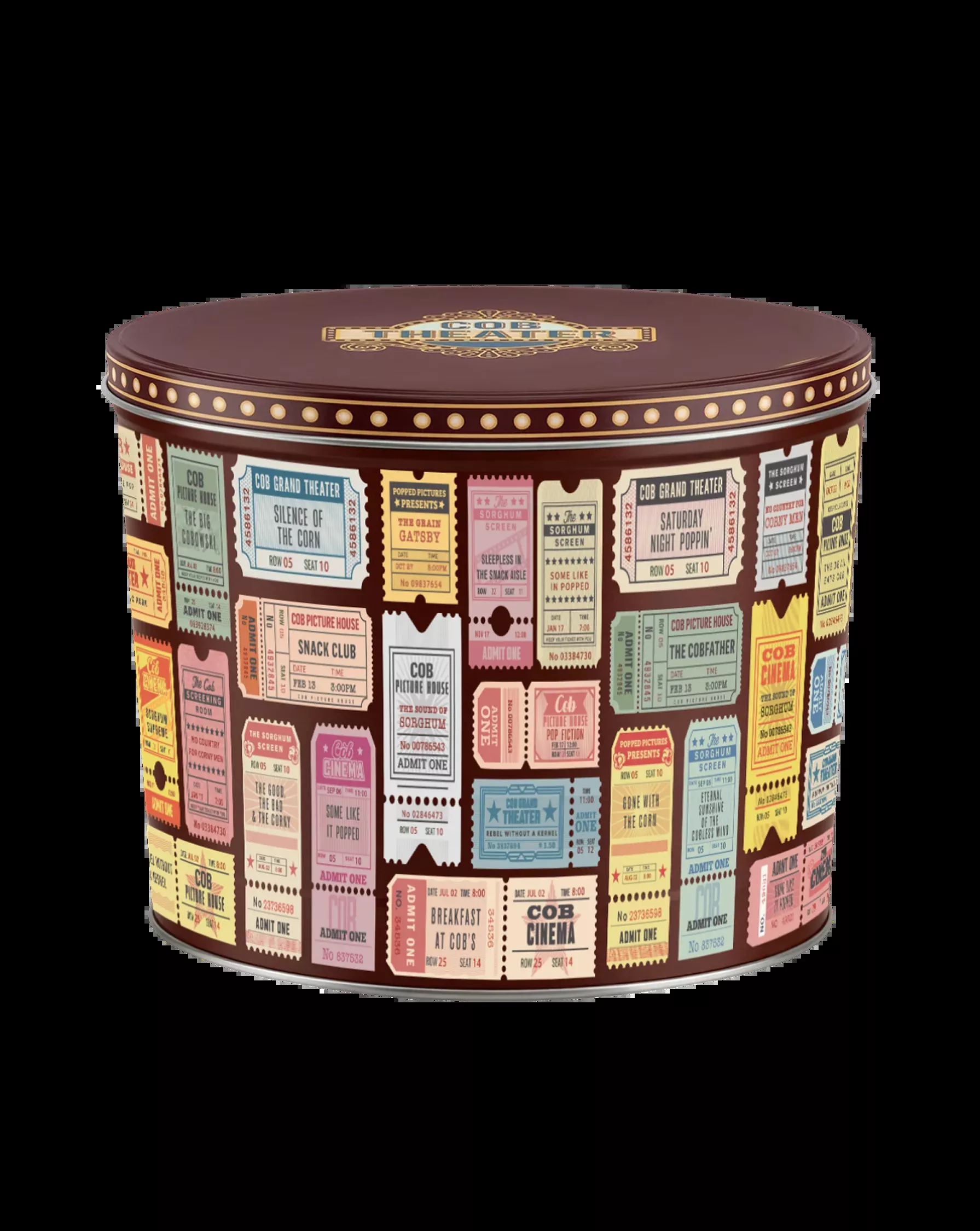 The Cob Theater Tin