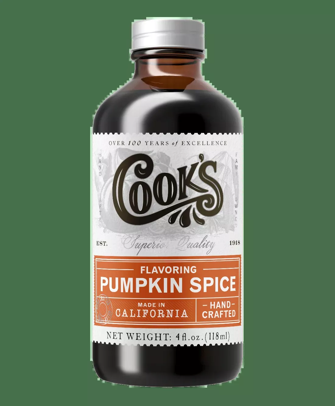 Cook's - 'Pumpkin Spice' Flavoring (4OZ)