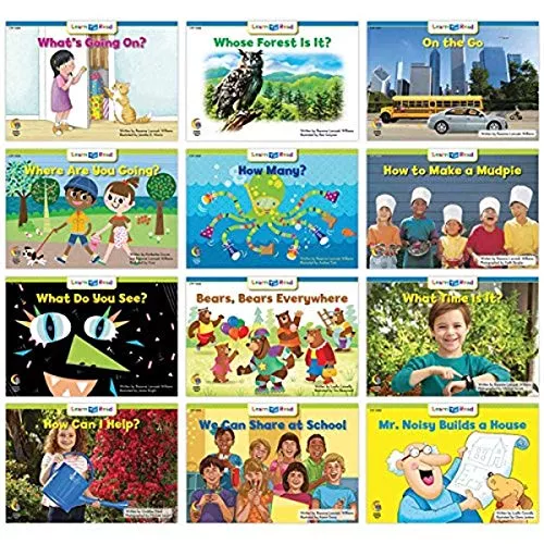 Creative Teaching Learn to Read Variety Pack 5 Guided Reading Level C-D (Phonics Skills, Sight Words, Vocabulary Words, Literary Concepts)