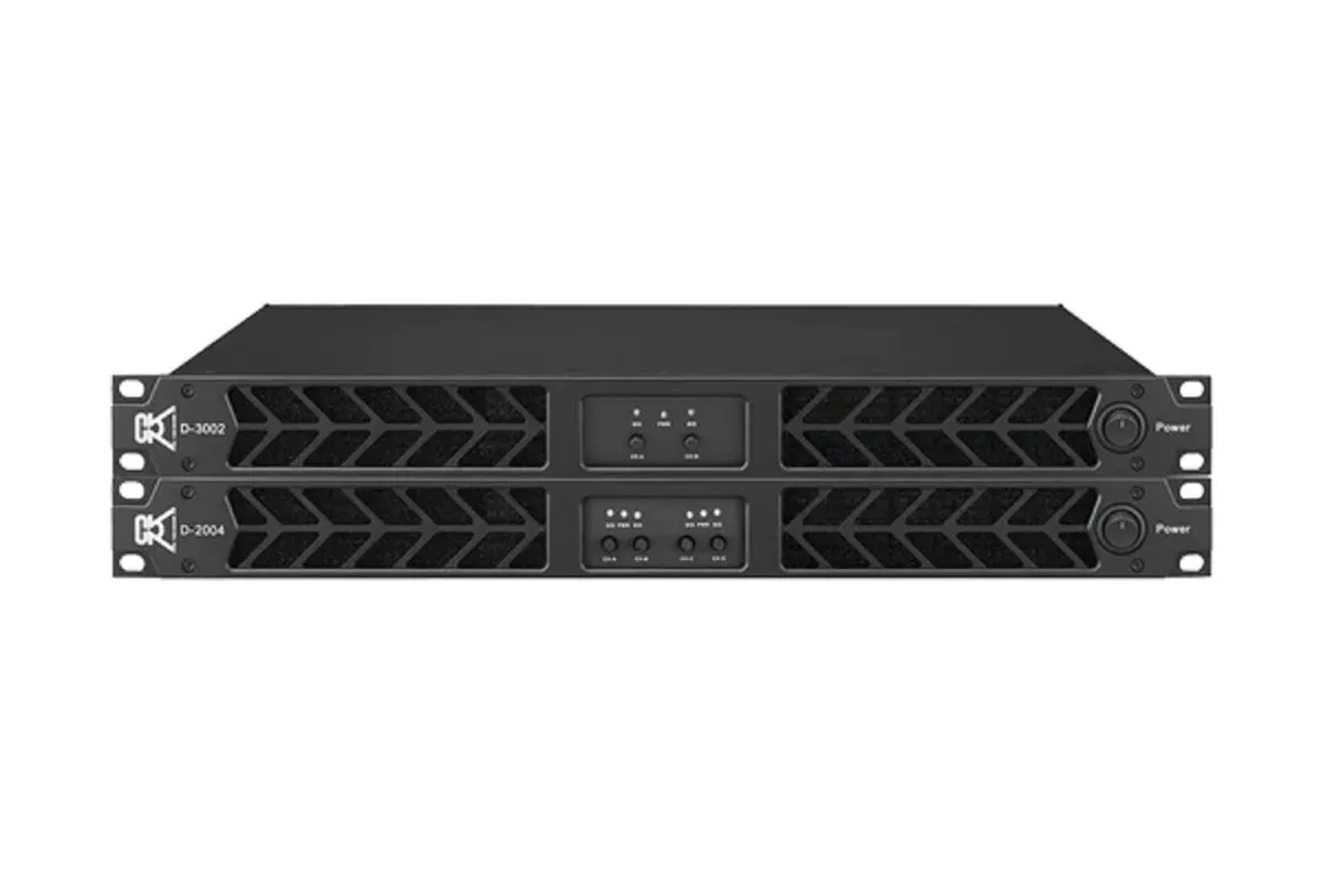 CVR Pro Audio D-1004 Series Professional DJ Power Amplifier 2890 Watts x 4 Channel 2 Ohm Stereo
