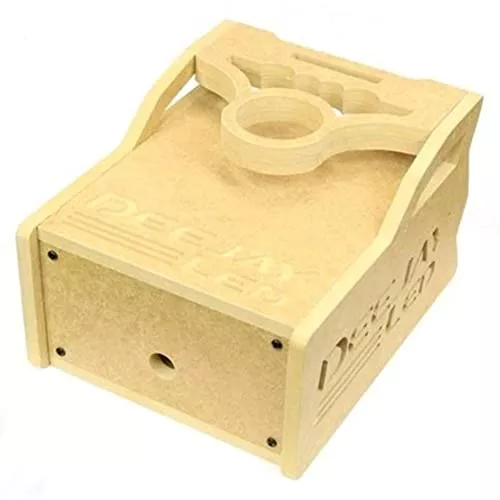 DEEJAY LED 1 DIN Space Plus 2 EQ Stylish Wooden Controller Case for Mobile Competitions - TBH1DIN2EQ