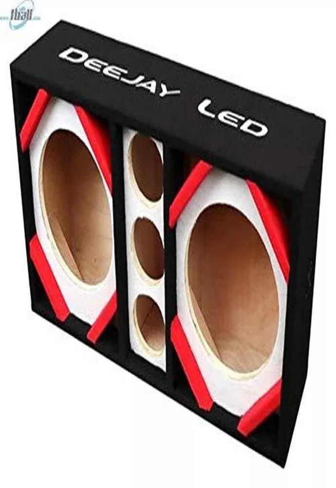 DEEJAY LED DJL Brazil 2 10" 3 Tweeter White CHUCH