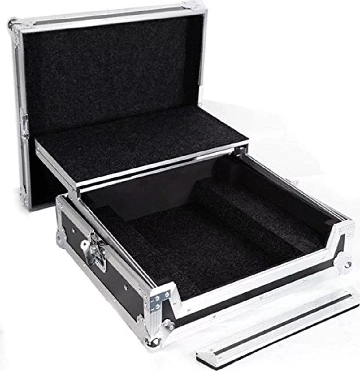 DEEJAY LED Fly Drive Case For Roland DJ505 Pro DJ Controller or Similarly Sized Equipment w/Laptop Shelf - TBHROLANDDJ505LT