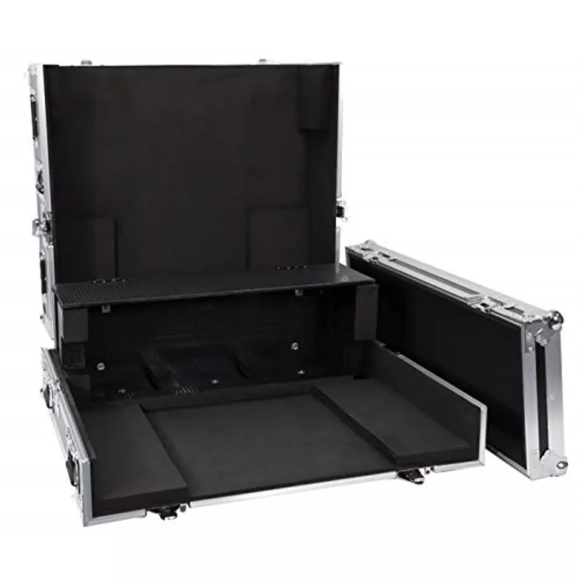 DEEJAY LED Fly Drive Case For Yamaha QL5 64CH Digital Mixing Console w/Wheels BLACK Color - TBHYAMQL5DOGHOUS