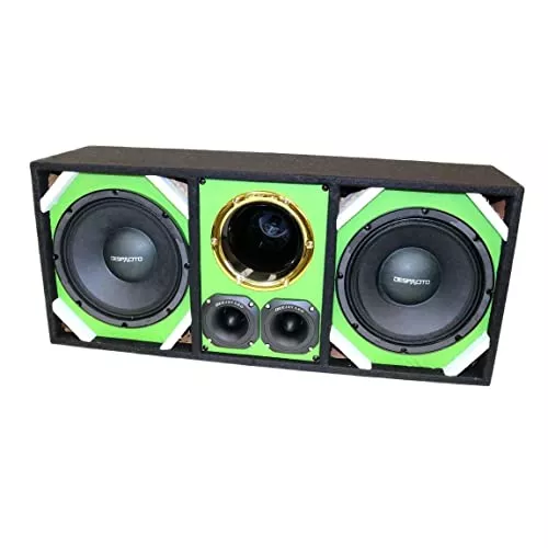 DEEJAY LED TBH10GREEN DEEJAYLED 2 10" Despacito Horn 2 TW Braz