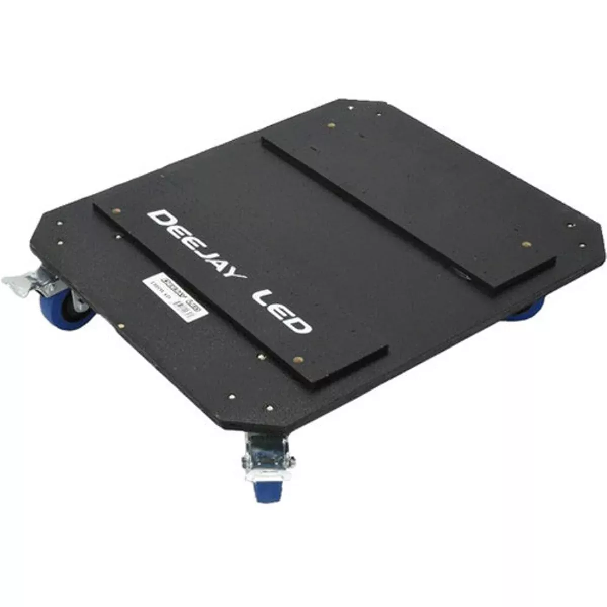 Deejay LED TBHWAD DJ Case Caster Kit Dolly w/Four 3.5" Wheels, Two Locking